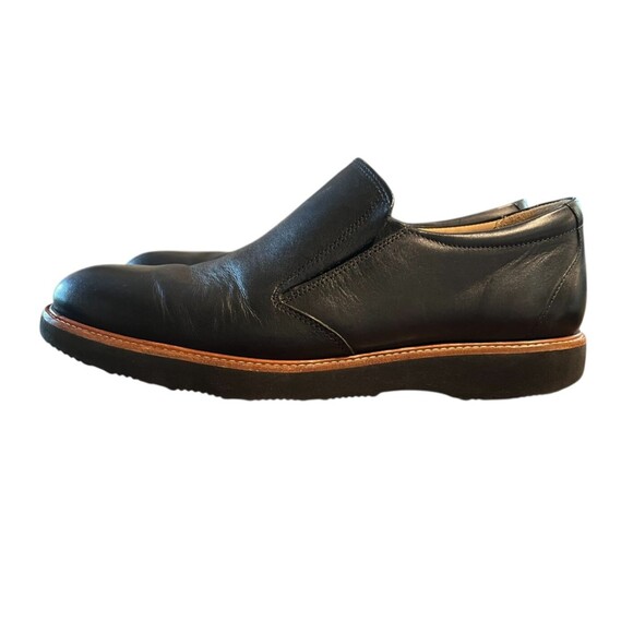 Samuel HUBBARD Men\'s Black Leather Frequent Traveler Loafers Slip-ons Size 9 main image 12